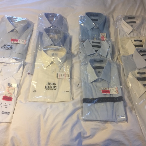 Men’s dress shirts size 15 1/2 - Picture 1 of 5